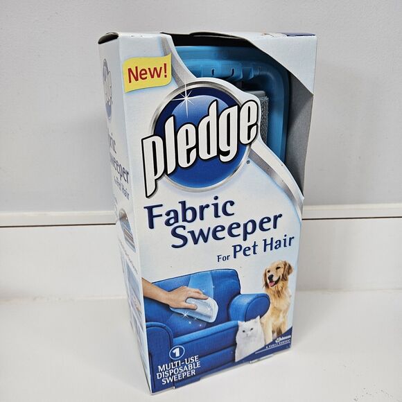 NEW Pledge Fabric Sweeper For Pet Hair Multi-Use Disposable Sweeper Discontinued - Picture 1 of 4